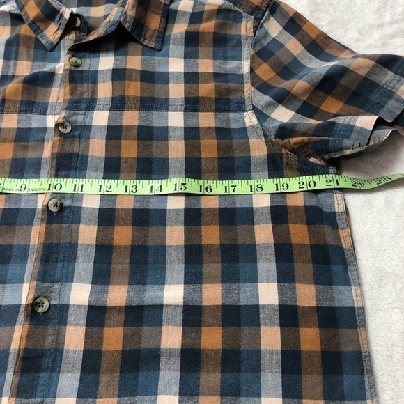 Mountain Warehouse Plaid Short Sleeve Shirt Size Med - Picture 5 of 7